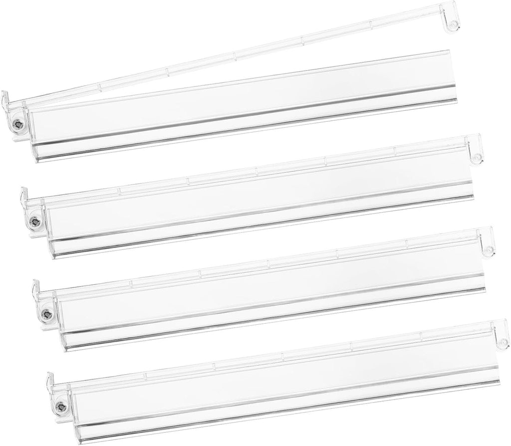 American Mahjong Racks with Pushers – Set of 4, All-in-One Tile Racks in 4 Colors