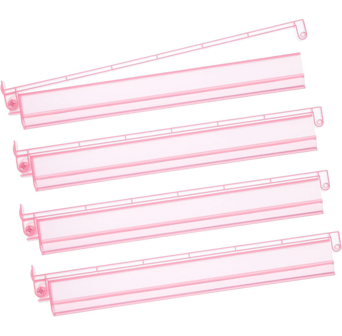 American Mahjong Racks with Pushers – Set of 4, All-in-One Tile Racks in 4 Colors