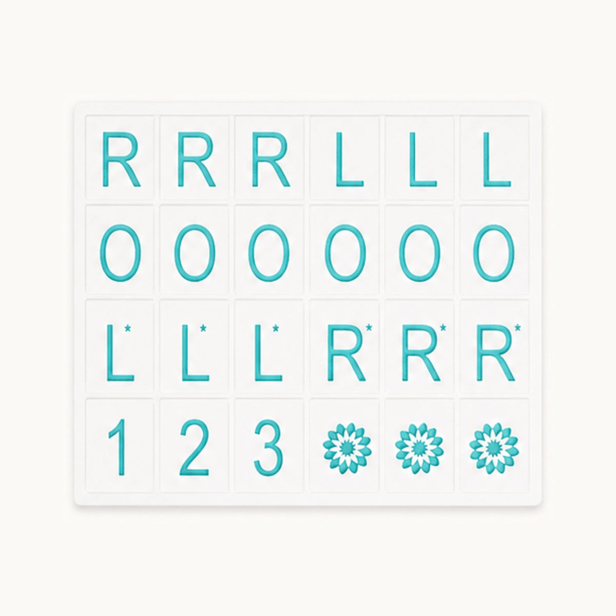 American Mahjong Charleston Practice Board – Passing Guide for Beginners, 3D-Printed