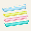 American Mahjong Racks with Pushers – Set of 4, All-in-One Tile Racks in 4 Colors